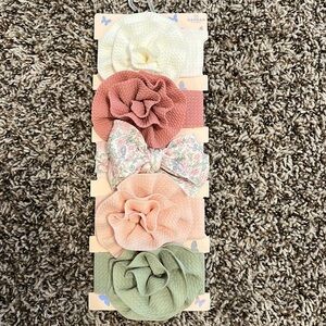 Set of little girl headbands